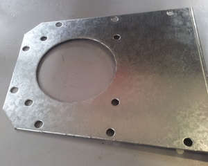 Closure for discharge flange breeder